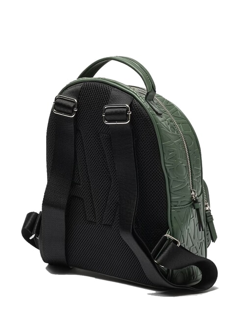 LOGO ALL OVER Mochila con bolsillo ajenjo - Bolsos Mujer