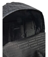 ARMANI EXCHANGE A|X LOGO ALL OVER Mochila para portátil de 15,6" asfalto/negro - Mochilas para portátil - 5