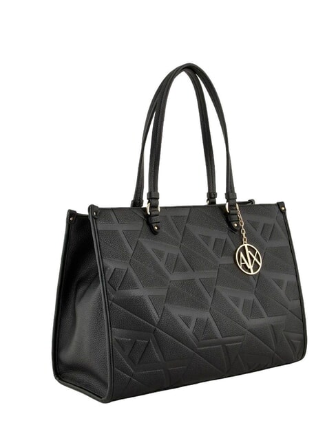 A|X MONOGRAM Bolso shopper de hombro negro Negro - Bolsos Mujer