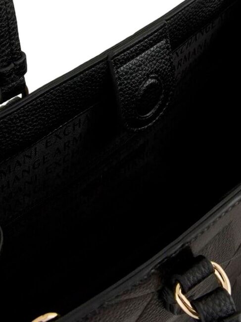 A|X MONOGRAM Bolso shopper de hombro negro Negro - Bolsos Mujer