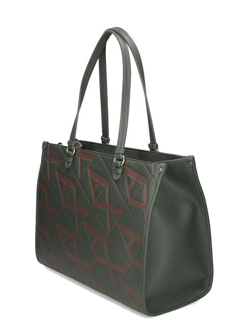 A|X MONOGRAM Bolso shopper de hombro absenta/licor oscuro - Bolsos Mujer