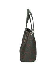 ARMANI EXCHANGE LOGO EMBOSSED Bolso shopper de hombro absenta/licor oscuro - Bolsos Mujer - 4