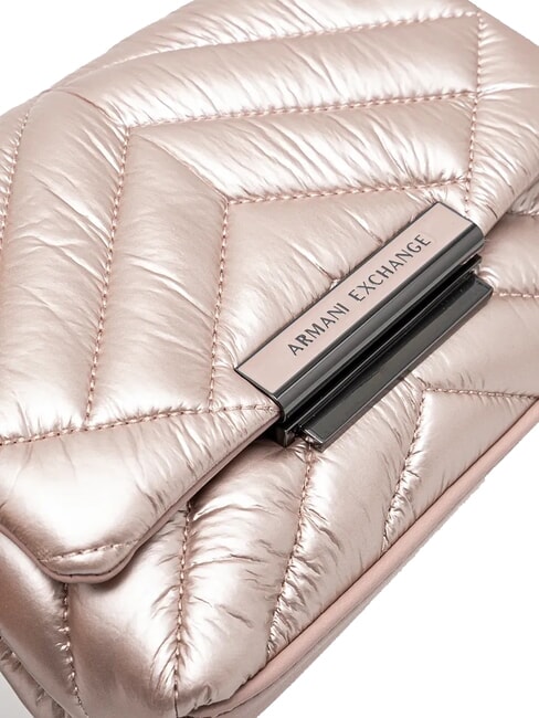 A|X PUFFY Bolso mini acolchado oro rosa - Bolsos Mujer
