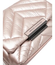 ARMANI EXCHANGE A|X PUFFY Bolso mini acolchado oro rosa - Bolsos Mujer - 3