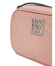 ARMANI EXCHANGE LOGO EMBOSSED Mini bolso de hombro ponche de leche - Bolsos Mujer - 3