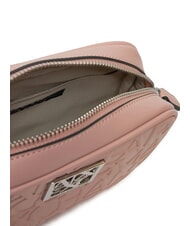ARMANI EXCHANGE LOGO EMBOSSED Mini bolso de hombro ponche de leche - Bolsos Mujer - 4