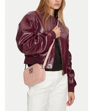 ARMANI EXCHANGE LOGO EMBOSSED Mini bolso de hombro ponche de leche - Bolsos Mujer - 5