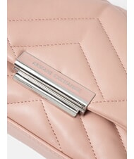 ARMANI EXCHANGE A|X MATELASSE Mini bolso de hombro ponche de leche - Bolsos Mujer - 3