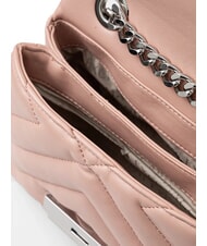 ARMANI EXCHANGE A|X MATELASSE Mini bolso de hombro ponche de leche - Bolsos Mujer - 4