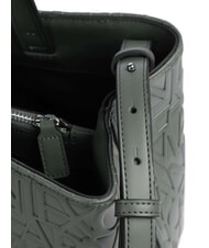 ARMANI EXCHANGE LOGO EMBOSSED Comprador de mano, con bandolera ajenjo - Bolsos Mujer - 3