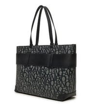 ARMANI EXCHANGE SUSIE Bolso shopper con logo en toda la prenda - Bolsos Mujer