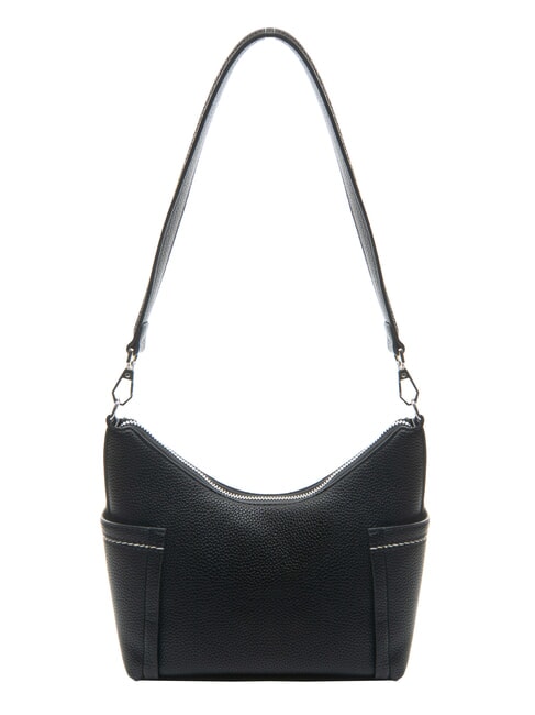 CAMOGLI Bolso bandolera con bolsillos laterales negro - Bolsos Mujer