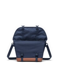 HERSCHEL COVE Carpeta Messenger, PC de 15,6" azul marino/marr&oacute;n silla de montar - Maletines de Trabajo - 4