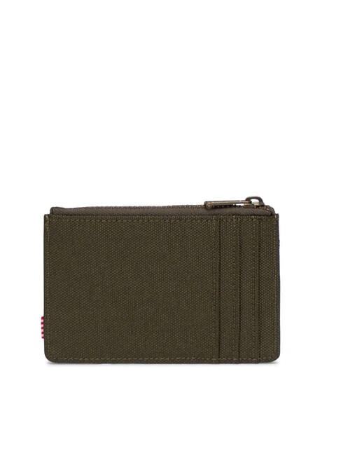 OSCAR Tarjetero plano con cremallera hiedra - Carteras Hombre