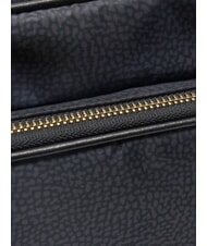 BORBONESE CAMERA CASE MEDIA ECO LINE Bolso de hombro negro oscuro - Bolsos Mujer - 3