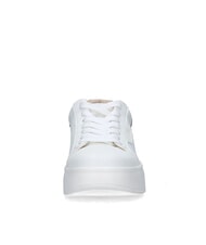 GUESS WINNIE Zapatillas Blanco / marr&oacute;n - Zapatos Mujer - 4