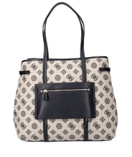 GUESS BEYZA  Bolso de hombro logotipo negro - Bolsos Mujer - 3
