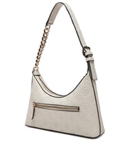 GUESS ZARELA  Bolso de hombro logotipo blanquecino - Bolsos Mujer - 2