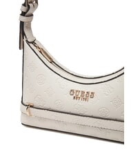 GUESS ZARELA  Bolso de hombro logotipo blanquecino - Bolsos Mujer - 3