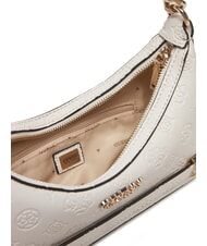 GUESS ZARELA  Bolso de hombro logotipo blanquecino - Bolsos Mujer - 5