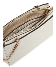 GUESS ZARELA  Bolso de hombro logotipo blanquecino - Bolsos Mujer - 5