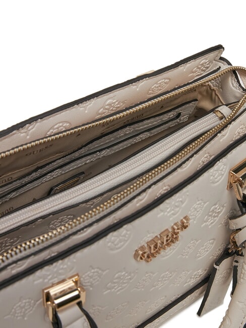 ZARELA  Bolso de mano, con bandolera logotipo blanquecino - Bolsos Mujer