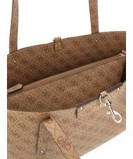 GUESS BRENTON  Bolso de hombro, con clutch LOGOTIPO DE LECHE - Bolsos Mujer - 3