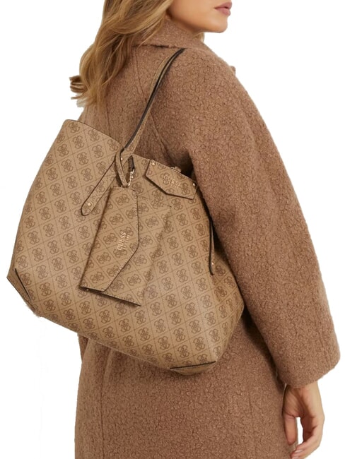 BRENTON  Bolso de hombro, con clutch LOGOTIPO DE LECHE - Bolsos Mujer