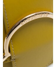 BORBONESE 110  Bolso micro bandolera, en piel. verde - Bolsos Mujer - 3