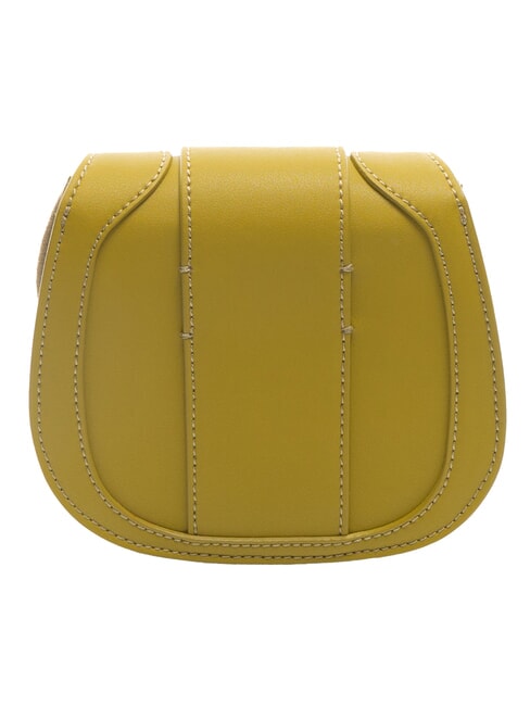 110  Bolso micro bandolera, en piel. verde - Bolsos Mujer
