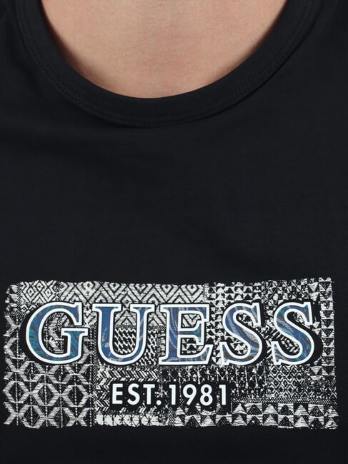 SS CN BOX Camiseta con logo estampado jetbla - camiseta