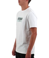 GUESS SS CN BOX Camiseta con logo estampado purwhite - camiseta - 2