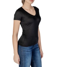 GUESS VN SS LIGHT BASIC Camiseta suave con cuello en V jetbla - camiseta - 3