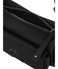 ARMANI EXCHANGE RACHEL Bolso bandolera con bolsillos negro - Bolsos Mujer - 5