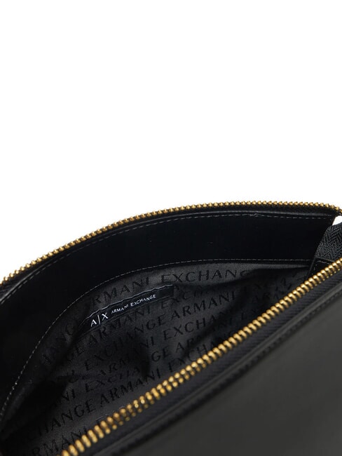 JANE Bolso bandolera con candado negro - Bolsos Mujer