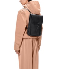 RAINS BACKPACK MICRO Mochila porta tablet grano negro - Mochilas Escuela & Tiempo Libre - 4