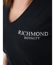 JOHN RICHMOND VATICI Camiseta el&aacute;stica negro/plata oscuro - camiseta - 3