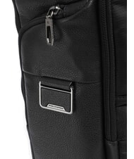 PIQUADRO CRONUS Mochila de piel, soporte para port&aacute;til de 14" negro - Mochilas para port&aacute;til - 3