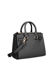 LIUJO HALONA Bolso tote peque&ntilde;o hecho a mano NEGRO - Bolsos Mujer - 2