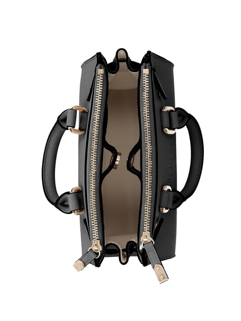 HALONA Bolso tote peque&ntilde;o hecho a mano NEGRO - Bolsos Mujer