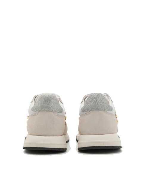 DUNE 30 Zapatillas con tachuelas en forma de corazón. blanco/plata10 - Zapatos Mujer