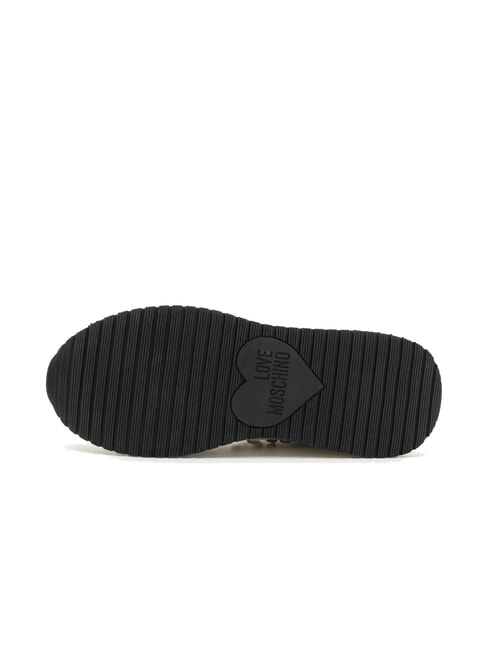 DUNE 30 Zapatillas con tachuelas en forma de corazón. blanco/plata10 - Zapatos Mujer