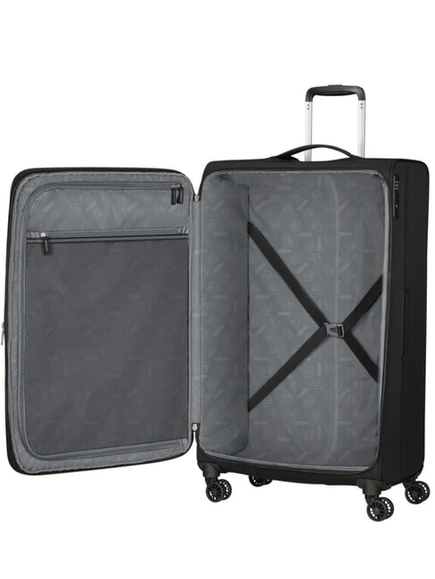 AEROSPIN Carro grande y extensible NEGRO - Trolley Semirrígidos