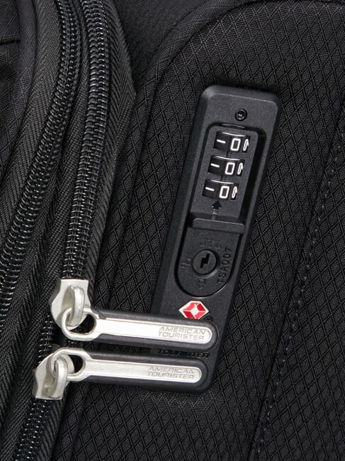 AEROSPIN Carro grande y extensible NEGRO - Trolley Semirrígidos