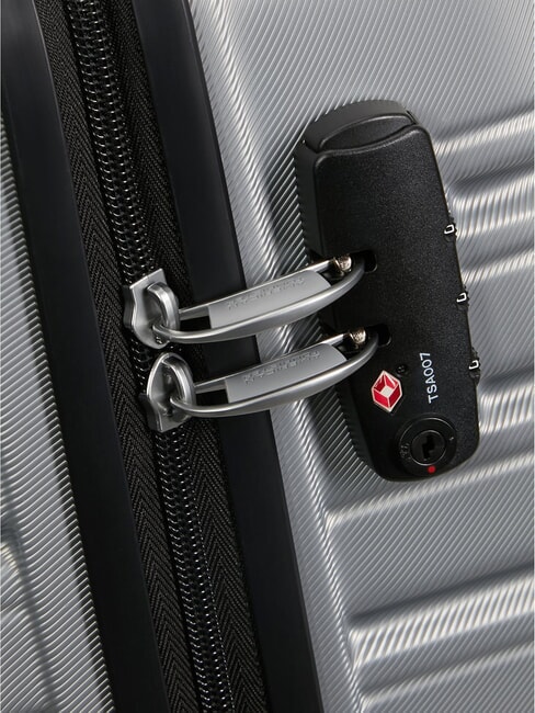 FLASHLINE Carro para equipaje de mano skysilver - Equipaje de mano