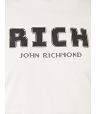 JOHN RICHMOND KUHSE Camiseta con logo estampado blanco - camiseta - 3
