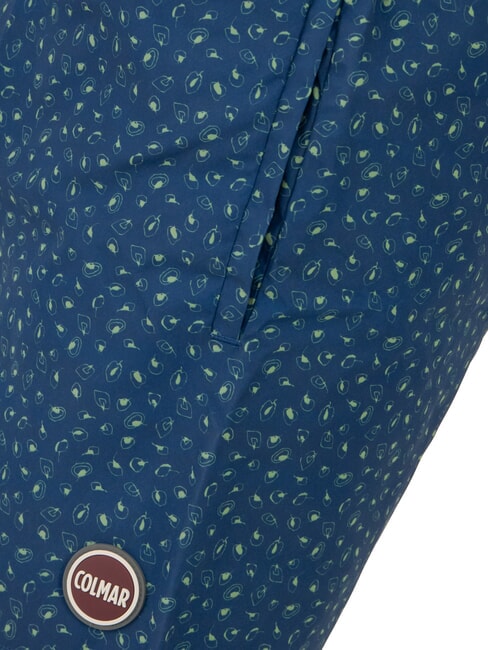 SEABORD Traje de baño hoja azul oscuro - Trajes de baño