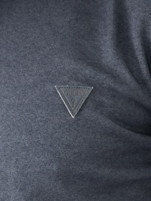 SMALL TRIANGLE camisetas hilo teñido de azul - camisa polo