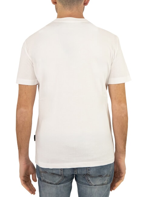 KUHSE Camiseta con logo estampado blanco - camiseta