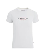 GUESS JEANS SS CN SLIM Camiseta de manga corta purwhite - camiseta - 4